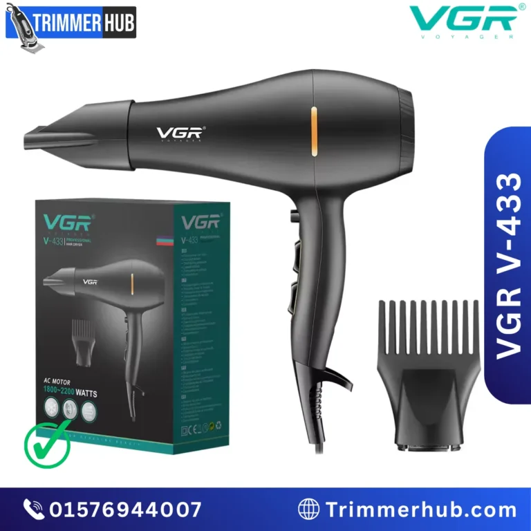 VGR V-433 Professional 2200W Ionic Ceramic Hair Dryer
