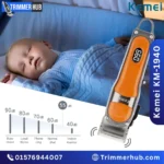 Kemei KM-1940 Trimmer – Professional Cordless Hair & Beard Clipper best price in Bangladesh