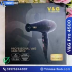 V&G PRO 4500 Professional Hair Dryer Best Price in Bangladesh