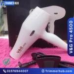 V&G PRO 4500 White color Hair Dryer Best Price in Bangladesh