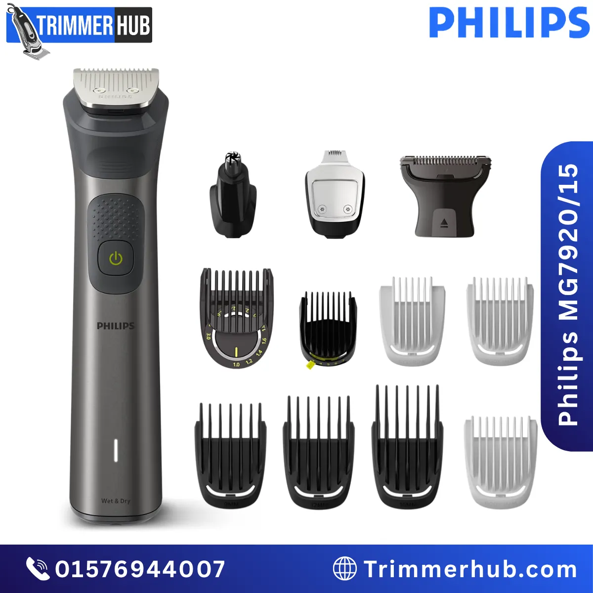 Philips MG7920/15 (13-in-1) Multi Grooming Kit 7000 Series Philips MG7920/15 (13-in-1) Multi Grooming Kit 7000 Series